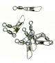 Giogli Pesca - Girella Singola Con Moschettone Soft - GP01CLOS/*