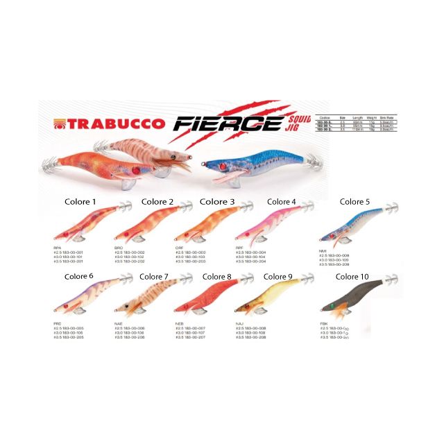 Trabucco - Fierce Squid Jig 3,0'' - 183-00-106*