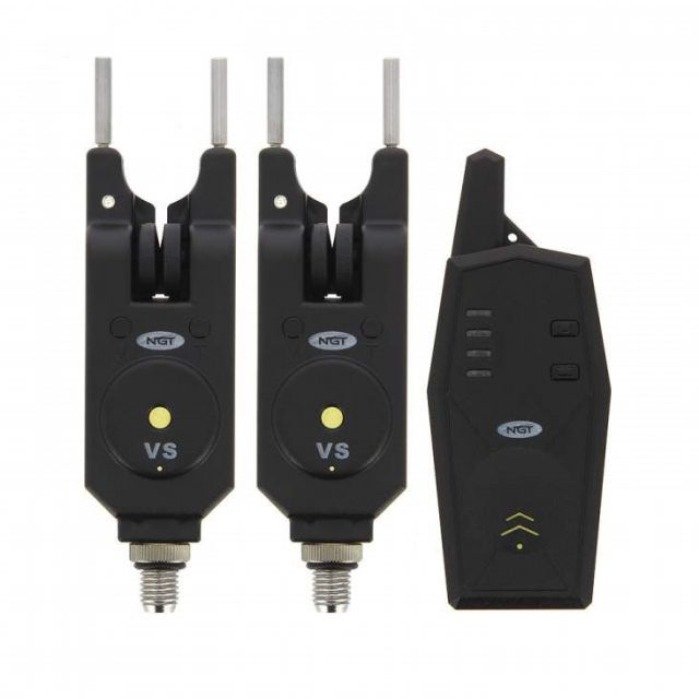 ZFish - Segnalatore Abboccata 2 avvisatori + ricevente Wireless - FBA-W/ESS-2PC-GLOW