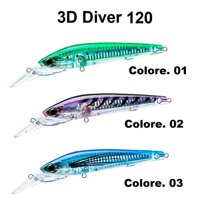 Yo-zuri - 3D Diver 120 - 79997*