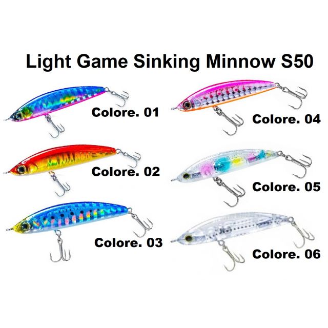 Duel - Light Game Sinking Minnow S50 - 86544**