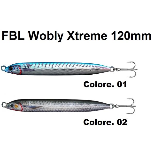 Fishus - FBL Wobly Xtreme 120mm - FBLWX12*