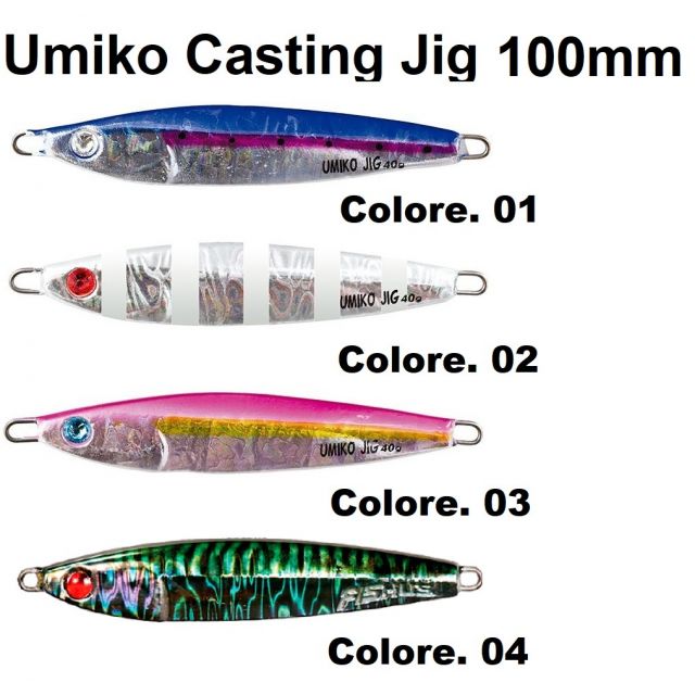 Fishus - Umiko Casting Jig 100mm - JS-UJ6**