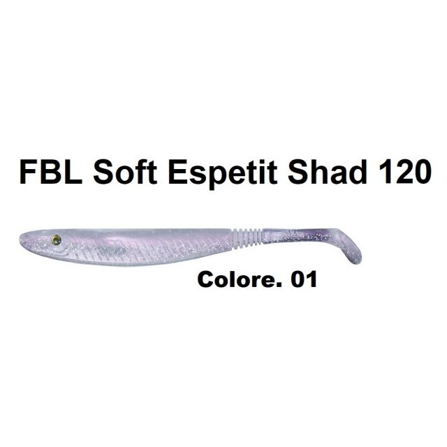 Fishus - FBL Soft Espetit Shad 120mm - FBLSES12*