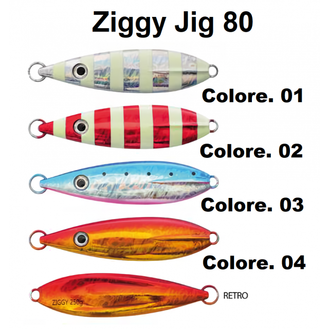 Seika - Ziggy Jig 80 - 45275**
