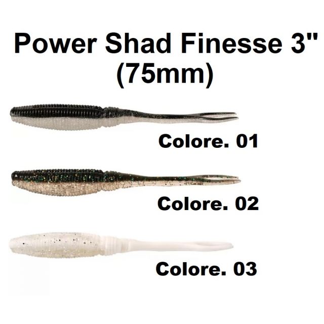 Rapture - Power Shad Finesse 3" - 188-03-40**