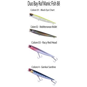 DUO - Bay Ruf Manic Fish - BRMF88-APA0455*